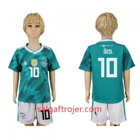 Tyskland Fodboldtrøjer Ozil 10 Børn Udebanesæt VM 2018